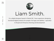 Tablet Screenshot of liamcreative.com